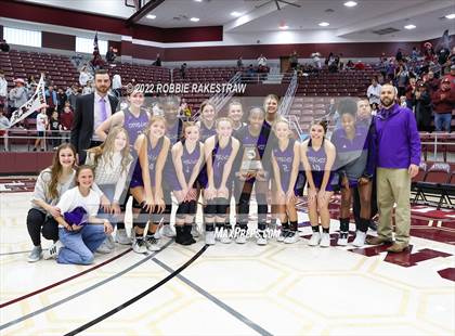 Thumbnail 1 in Martins Mill vs. Douglass (UIL 2A Region III Girls BB Regional Final Playoff) photogallery.