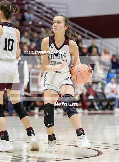 Thumbnail 3 in Martins Mill vs. Douglass (UIL 2A Region III Girls BB Regional Final Playoff) photogallery.
