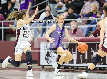 Thumbnail 2 in Martins Mill vs. Douglass (UIL 2A Region III Girls BB Regional Final Playoff) photogallery.