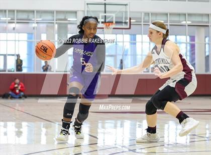 Thumbnail 3 in Martins Mill vs. Douglass (UIL 2A Region III Girls BB Regional Final Playoff) photogallery.