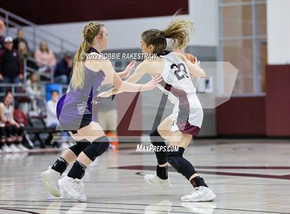 Thumbnail 3 in Martins Mill vs. Douglass (UIL 2A Region III Girls BB Regional Final Playoff) photogallery.