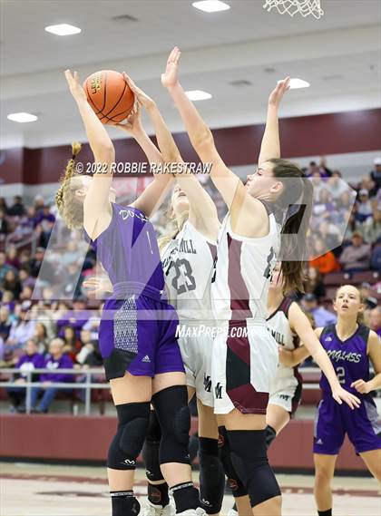 Thumbnail 1 in Martins Mill vs. Douglass (UIL 2A Region III Girls BB Regional Final Playoff) photogallery.