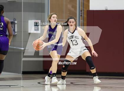Thumbnail 2 in Martins Mill vs. Douglass (UIL 2A Region III Girls BB Regional Final Playoff) photogallery.
