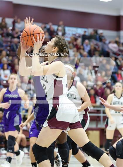 Thumbnail 2 in Martins Mill vs. Douglass (UIL 2A Region III Girls BB Regional Final Playoff) photogallery.