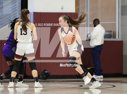 Thumbnail 1 in Martins Mill vs. Douglass (UIL 2A Region III Girls BB Regional Final Playoff) photogallery.