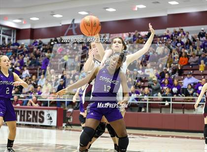 Thumbnail 1 in Martins Mill vs. Douglass (UIL 2A Region III Girls BB Regional Final Playoff) photogallery.