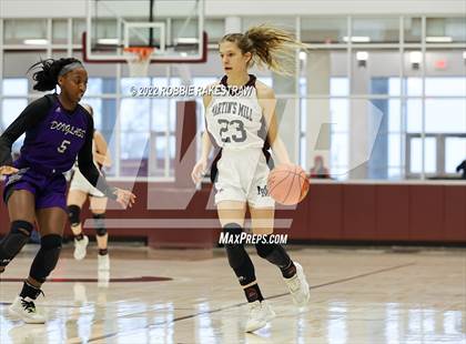 Thumbnail 1 in Martins Mill vs. Douglass (UIL 2A Region III Girls BB Regional Final Playoff) photogallery.
