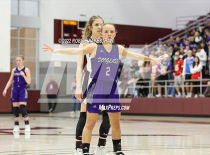 Thumbnail 1 in Martins Mill vs. Douglass (UIL 2A Region III Girls BB Regional Final Playoff) photogallery.