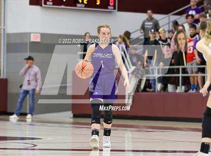 Thumbnail 2 in Martins Mill vs. Douglass (UIL 2A Region III Girls BB Regional Final Playoff) photogallery.