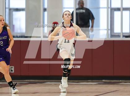 Thumbnail 1 in Martins Mill vs. Douglass (UIL 2A Region III Girls BB Regional Final Playoff) photogallery.