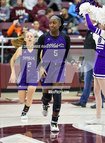 Thumbnail 1 in Martins Mill vs. Douglass (UIL 2A Region III Girls BB Regional Final Playoff) photogallery.