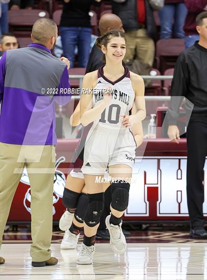 Thumbnail 1 in Martins Mill vs. Douglass (UIL 2A Region III Girls BB Regional Final Playoff) photogallery.