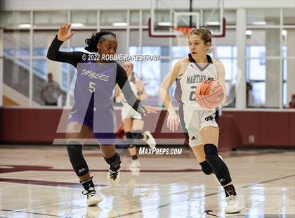Thumbnail 2 in Martins Mill vs. Douglass (UIL 2A Region III Girls BB Regional Final Playoff) photogallery.