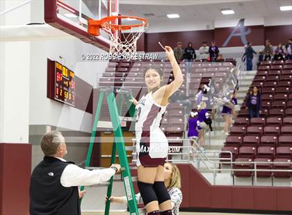 Thumbnail 1 in Martins Mill vs. Douglass (UIL 2A Region III Girls BB Regional Final Playoff) photogallery.