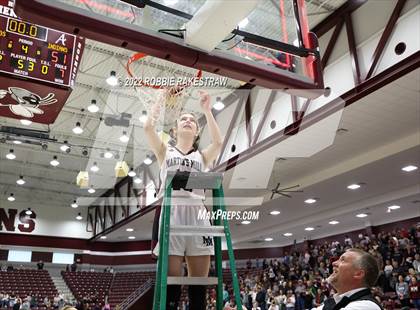 Thumbnail 1 in Martins Mill vs. Douglass (UIL 2A Region III Girls BB Regional Final Playoff) photogallery.