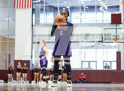 Thumbnail 3 in Martins Mill vs. Douglass (UIL 2A Region III Girls BB Regional Final Playoff) photogallery.