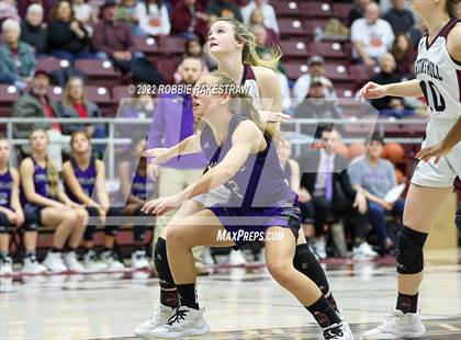 Thumbnail 1 in Martins Mill vs. Douglass (UIL 2A Region III Girls BB Regional Final Playoff) photogallery.