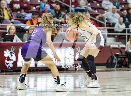 Thumbnail 3 in Martins Mill vs. Douglass (UIL 2A Region III Girls BB Regional Final Playoff) photogallery.