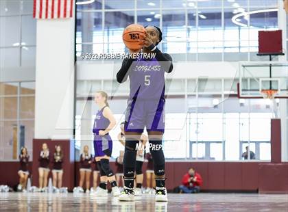 Thumbnail 1 in Martins Mill vs. Douglass (UIL 2A Region III Girls BB Regional Final Playoff) photogallery.
