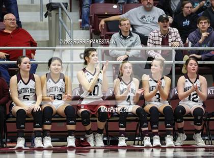 Thumbnail 3 in Martins Mill vs. Douglass (UIL 2A Region III Girls BB Regional Final Playoff) photogallery.