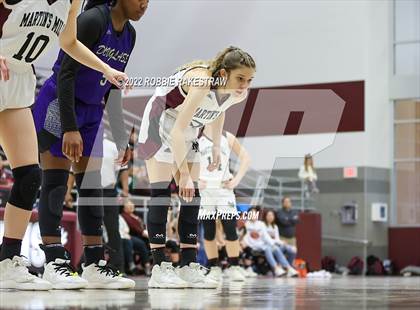 Thumbnail 3 in Martins Mill vs. Douglass (UIL 2A Region III Girls BB Regional Final Playoff) photogallery.