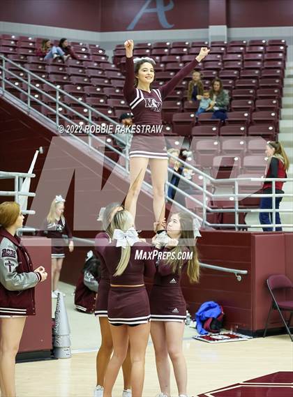 Thumbnail 2 in Martins Mill vs. Douglass (UIL 2A Region III Girls BB Regional Final Playoff) photogallery.