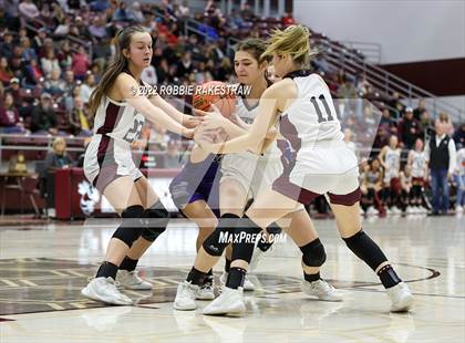 Thumbnail 1 in Martins Mill vs. Douglass (UIL 2A Region III Girls BB Regional Final Playoff) photogallery.