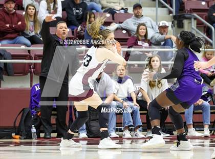 Thumbnail 2 in Martins Mill vs. Douglass (UIL 2A Region III Girls BB Regional Final Playoff) photogallery.