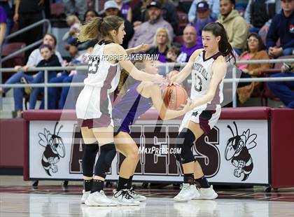 Thumbnail 2 in Martins Mill vs. Douglass (UIL 2A Region III Girls BB Regional Final Playoff) photogallery.