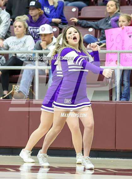 Thumbnail 1 in Martins Mill vs. Douglass (UIL 2A Region III Girls BB Regional Final Playoff) photogallery.