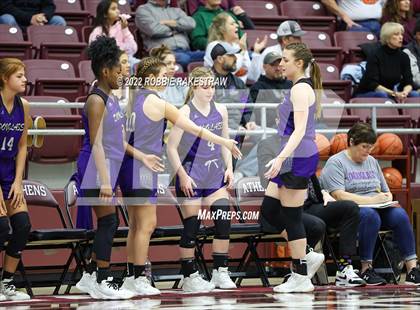 Thumbnail 3 in Martins Mill vs. Douglass (UIL 2A Region III Girls BB Regional Final Playoff) photogallery.