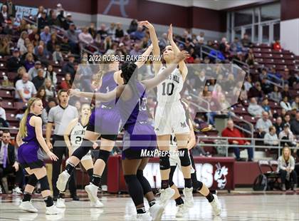 Thumbnail 2 in Martins Mill vs. Douglass (UIL 2A Region III Girls BB Regional Final Playoff) photogallery.