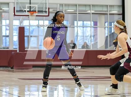 Thumbnail 2 in Martins Mill vs. Douglass (UIL 2A Region III Girls BB Regional Final Playoff) photogallery.