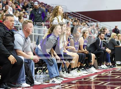 Thumbnail 2 in Martins Mill vs. Douglass (UIL 2A Region III Girls BB Regional Final Playoff) photogallery.