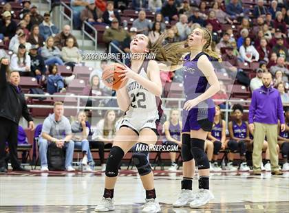 Thumbnail 1 in Martins Mill vs. Douglass (UIL 2A Region III Girls BB Regional Final Playoff) photogallery.