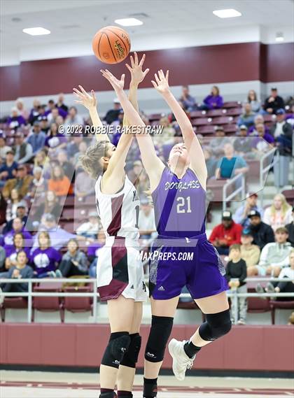 Thumbnail 3 in Martins Mill vs. Douglass (UIL 2A Region III Girls BB Regional Final Playoff) photogallery.