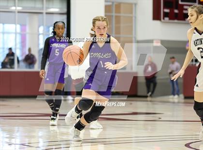 Thumbnail 2 in Martins Mill vs. Douglass (UIL 2A Region III Girls BB Regional Final Playoff) photogallery.