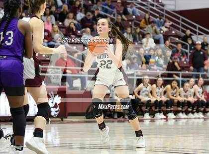 Thumbnail 3 in Martins Mill vs. Douglass (UIL 2A Region III Girls BB Regional Final Playoff) photogallery.