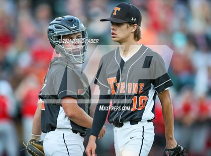 Thumbnail 2 in Central vs. Tyrone (PIAA 3A Semifinal Playoff) photogallery.