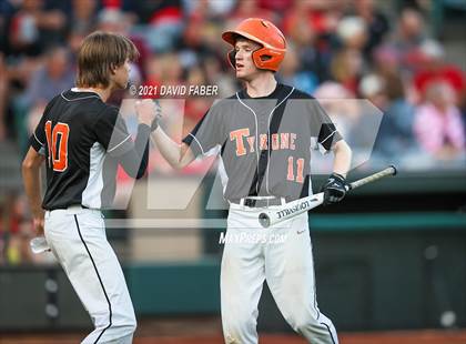 Thumbnail 3 in Central vs. Tyrone (PIAA 3A Semifinal Playoff) photogallery.