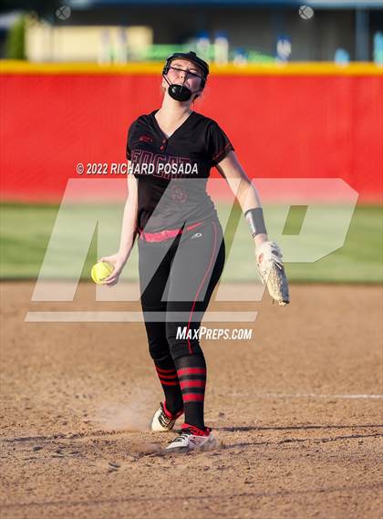 Thumbnail 3 in Monache @ Fowler (CIF CS Division III Round 3 Playoff) photogallery.
