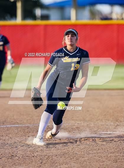 Thumbnail 2 in Monache @ Fowler (CIF CS Division III Round 3 Playoff) photogallery.