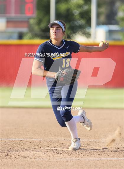 Thumbnail 3 in Monache @ Fowler (CIF CS Division III Round 3 Playoff) photogallery.