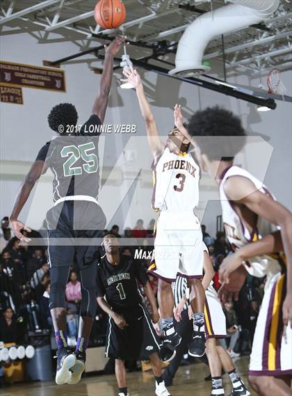 Thumbnail 2 in Gorton vs Palisade Prep (MLK Showcase) photogallery.