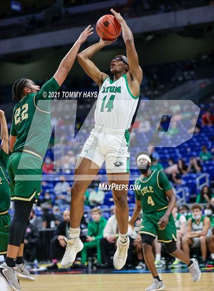 Thumbnail 3 in Tatum vs. Cole (UIL Class 3A Final) photogallery.