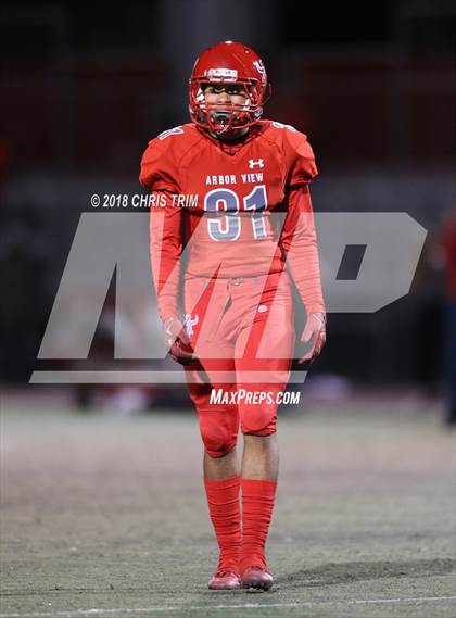 Thumbnail 2 in Desert Pines @ Arbor View (NIAA 4A Mountain Semifinal) photogallery.