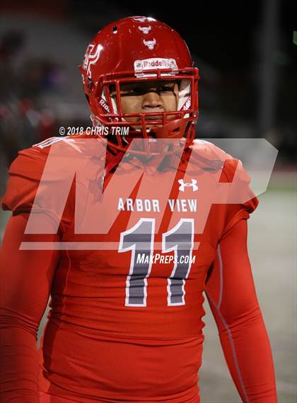 Thumbnail 3 in Desert Pines @ Arbor View (NIAA 4A Mountain Semifinal) photogallery.