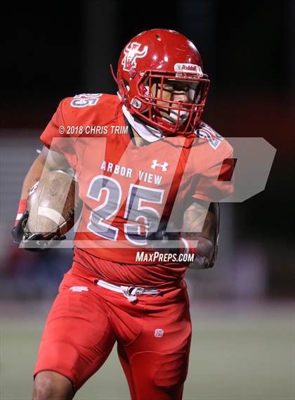 Thumbnail 3 in Desert Pines @ Arbor View (NIAA 4A Mountain Semifinal) photogallery.