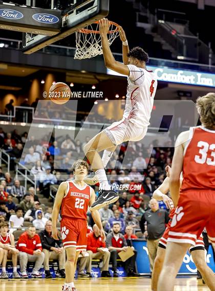 Thumbnail 2 in Beechwood vs Newport (2023 9th Region Boys Basketball Tournament) photogallery.