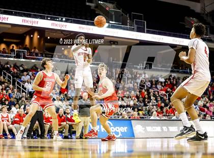 Thumbnail 1 in Beechwood vs Newport (2023 9th Region Boys Basketball Tournament) photogallery.
